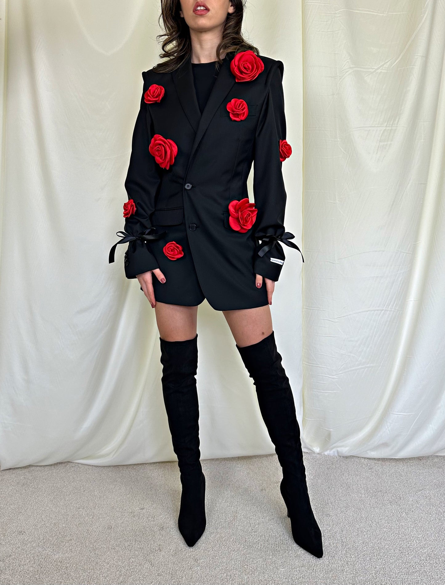 Sacou oversized SEVENTY DREAMS flowers