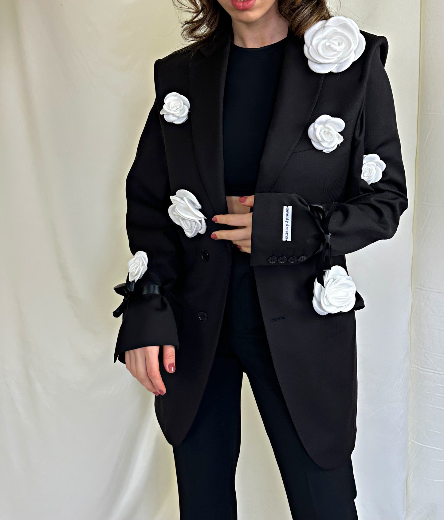 Sacou oversized SEVENTY DREAMS flowers