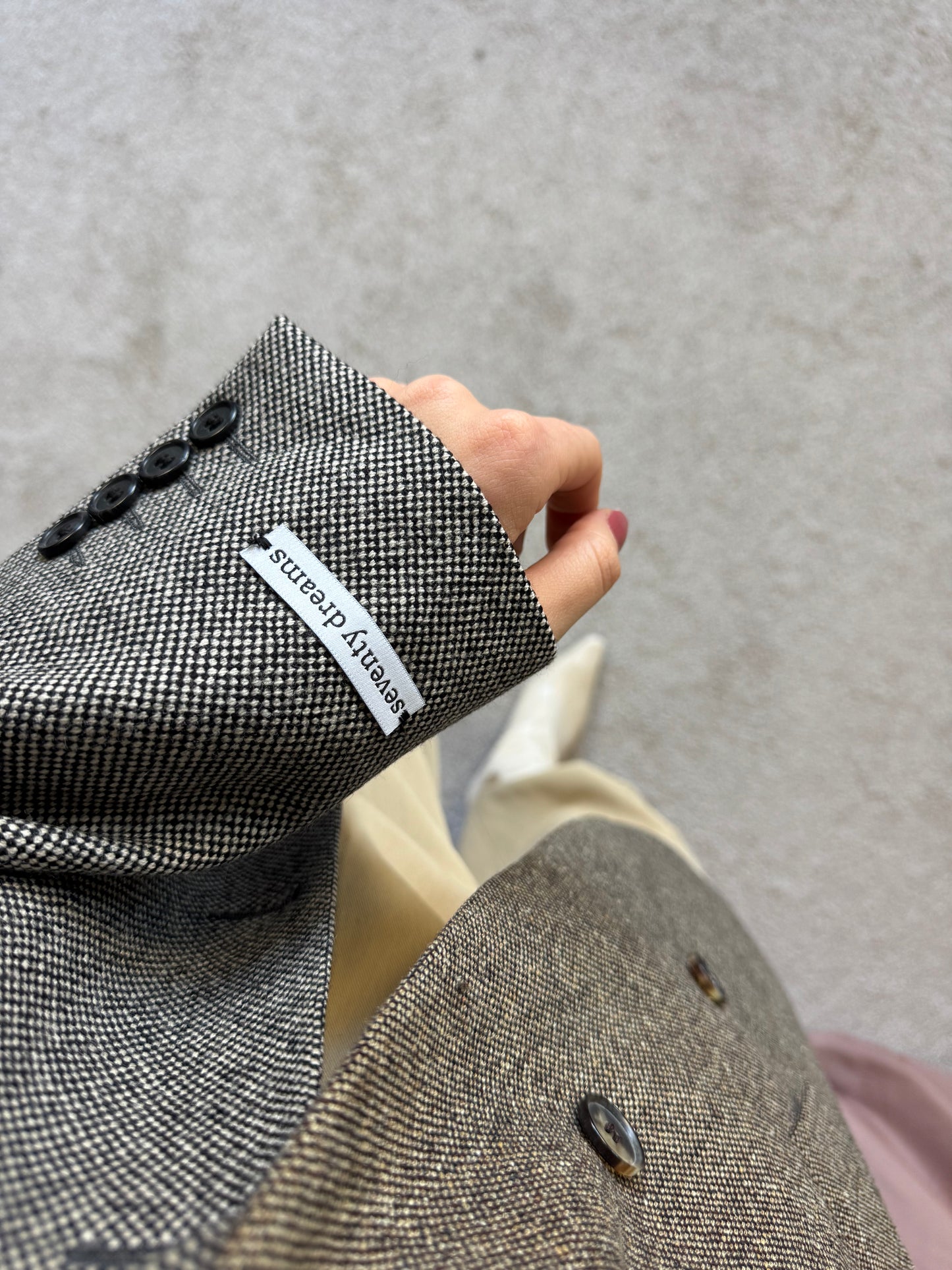 SACOU GROS SEVENTY DREAMS DIN LANA ( marimea M-L)