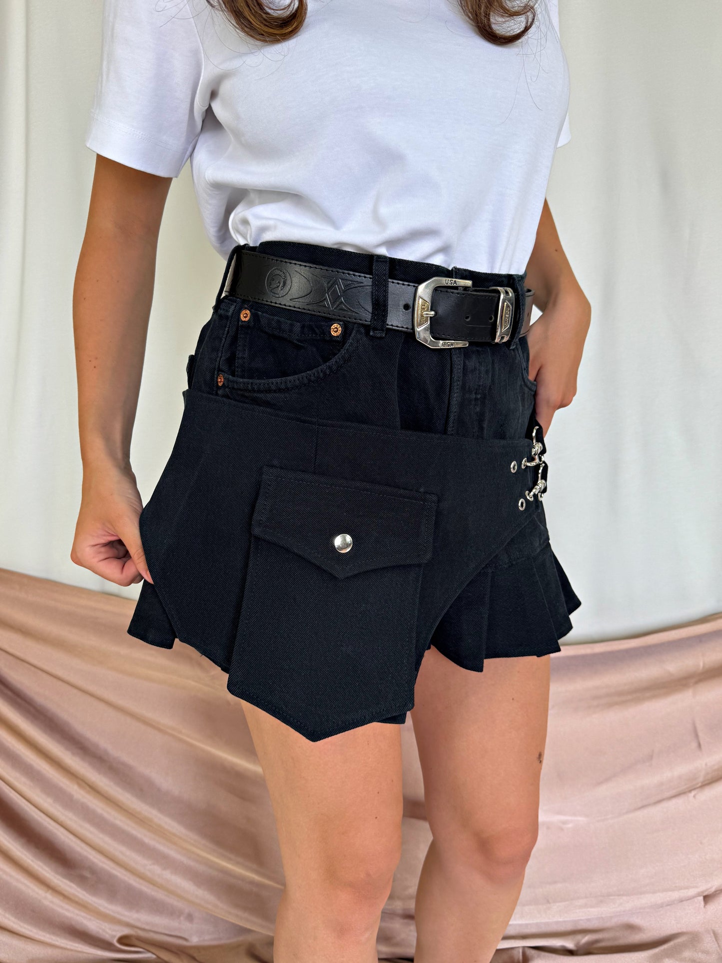 Fusta denim LEVI'S mini ( M )
