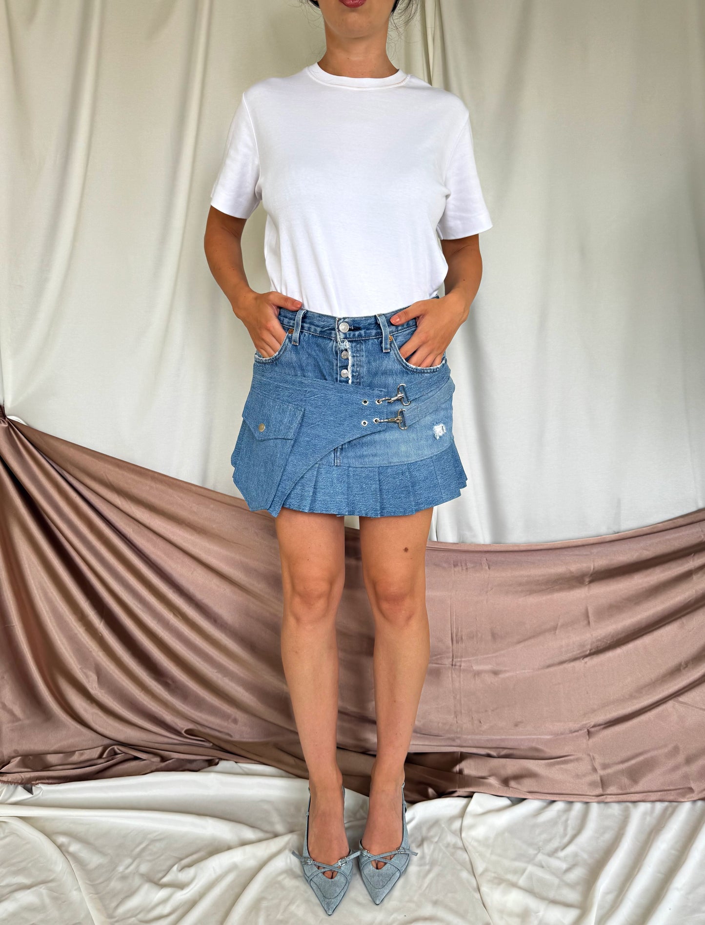 Fusta denim LEVI'S mini ( S/M )