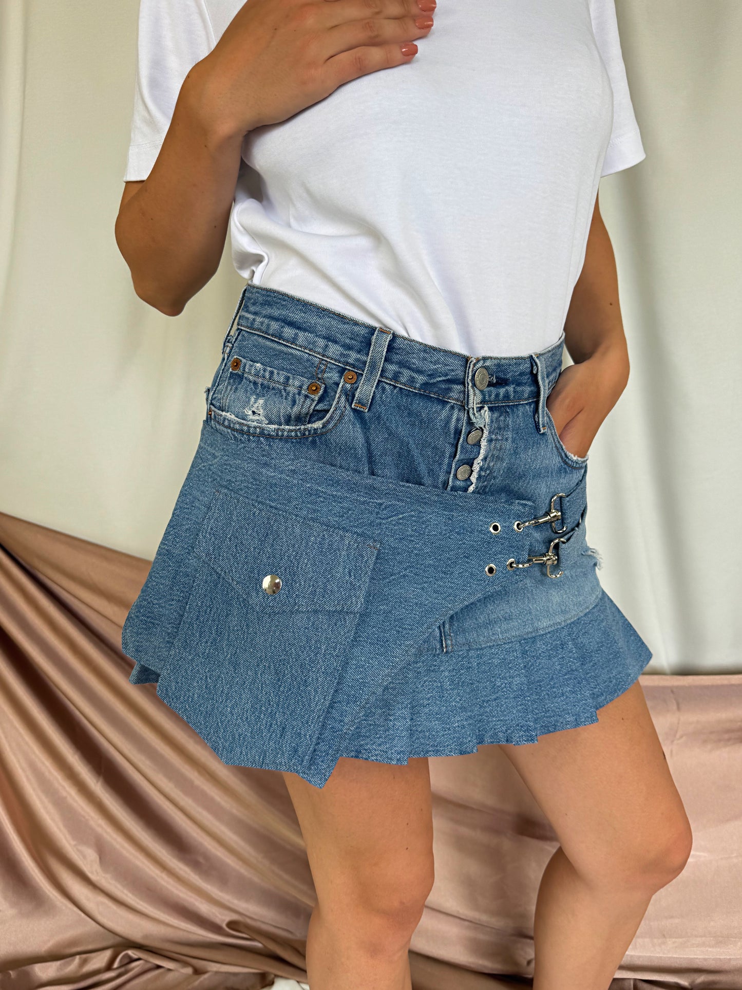 Fusta denim LEVI'S mini ( S/M )