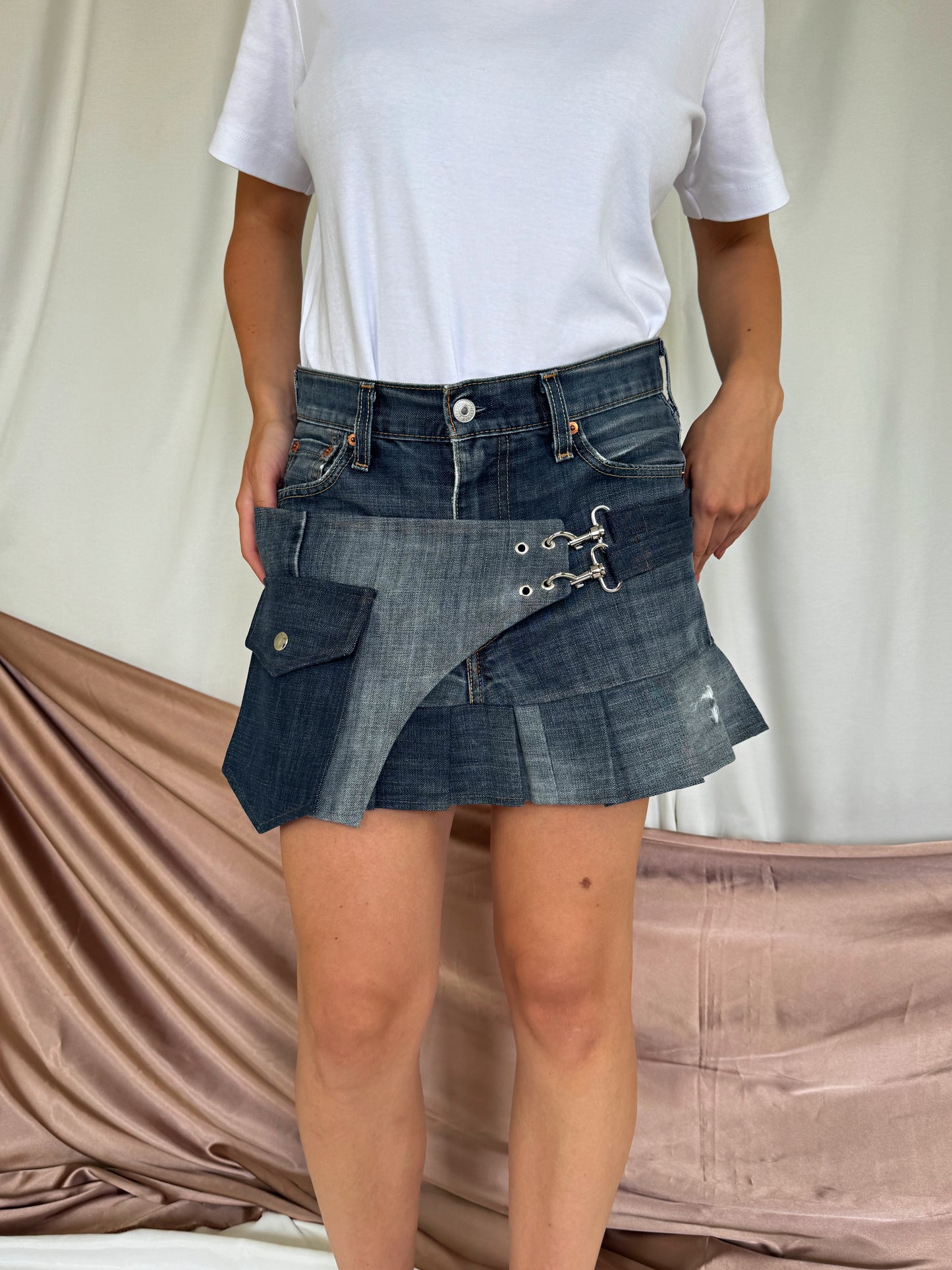 Fusta denim LEVI'S mini ( S/M )