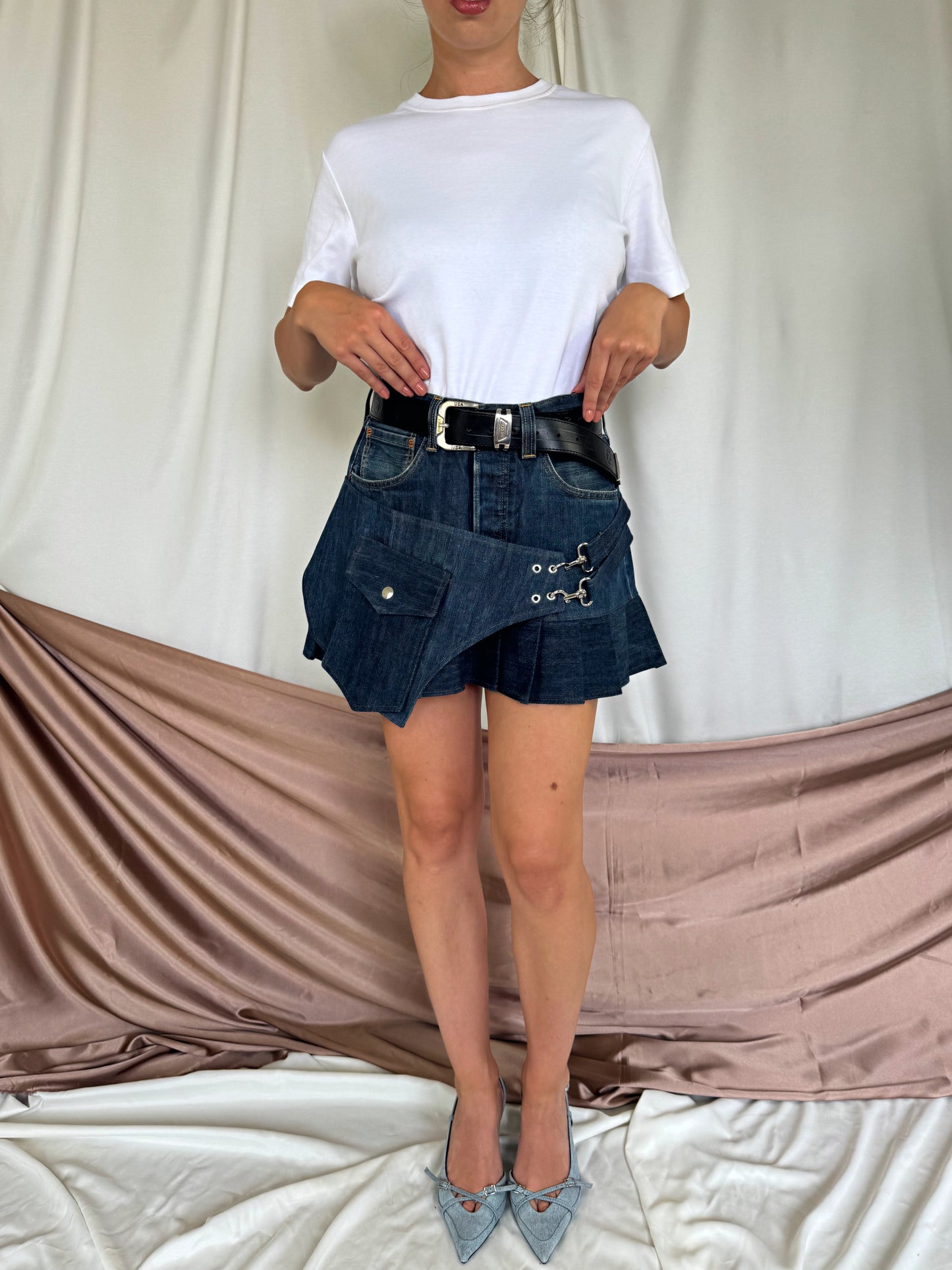 Fusta denim LEVI'S mini ( S/M )