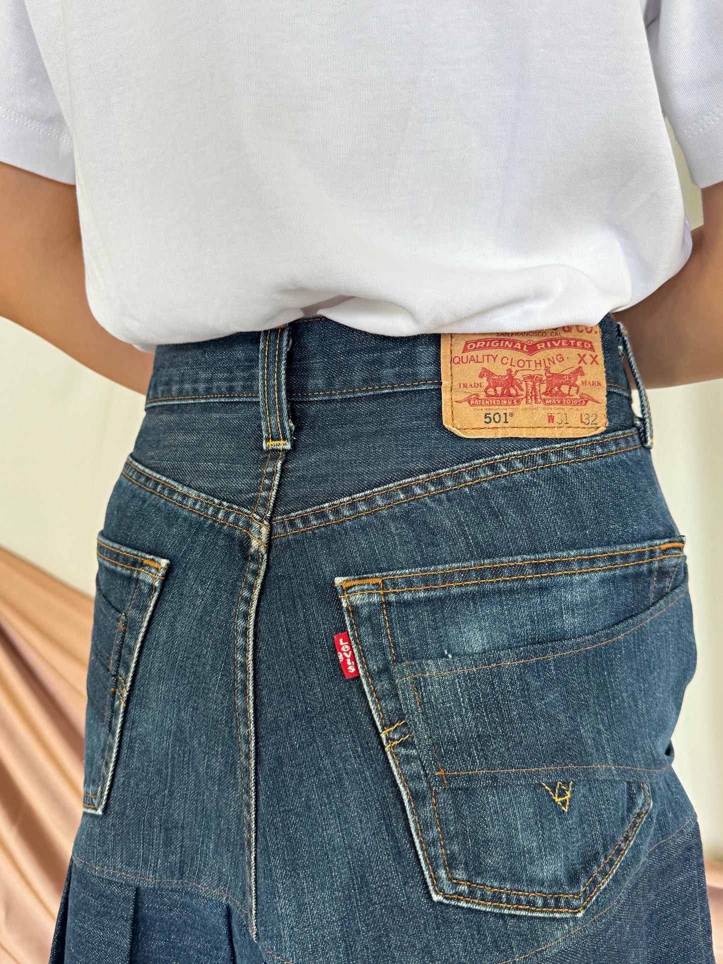 Fusta denim LEVI'S mini ( S/M )