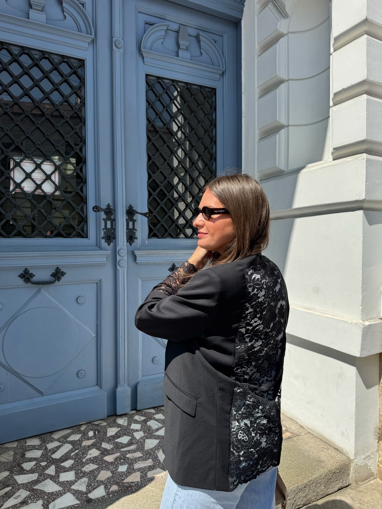 Sacou oversized SEVENTY DREAMS LACE ( o singura bucata)