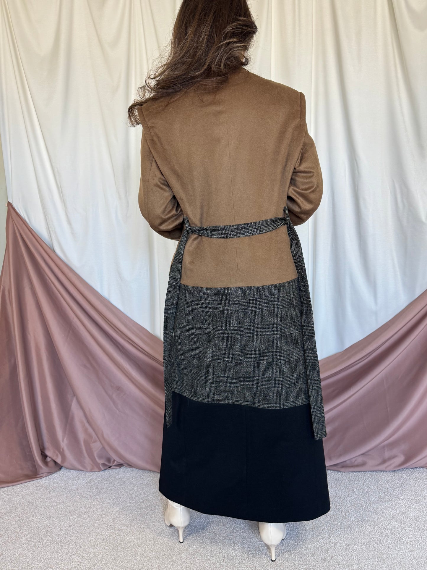 PALTON SEVENTY DREAMS DIN LANA SI CASMIR cu cordon