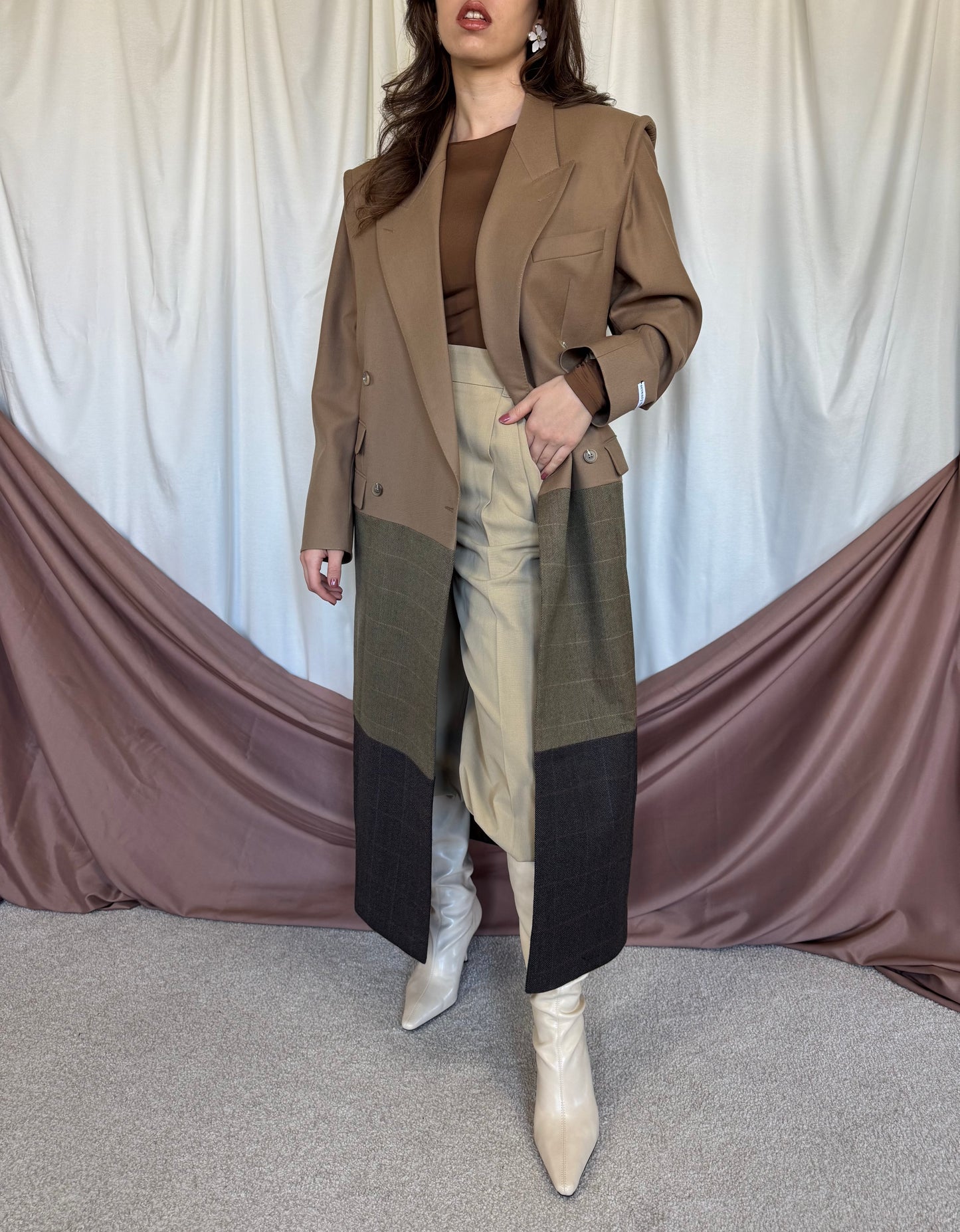 PALTON SEVENTY DREAMS DIN LANA cu cordon