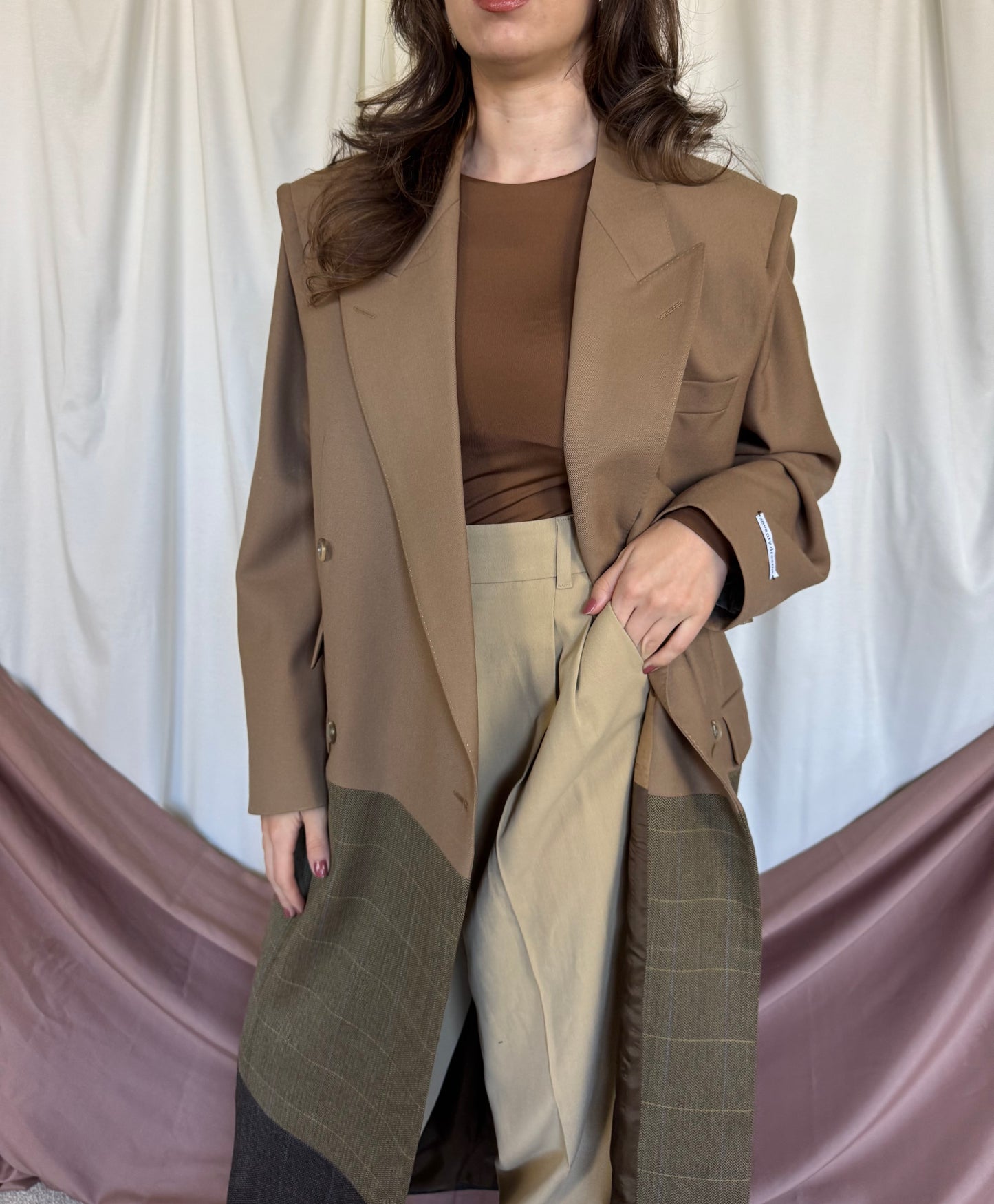 PALTON SEVENTY DREAMS DIN LANA cu cordon