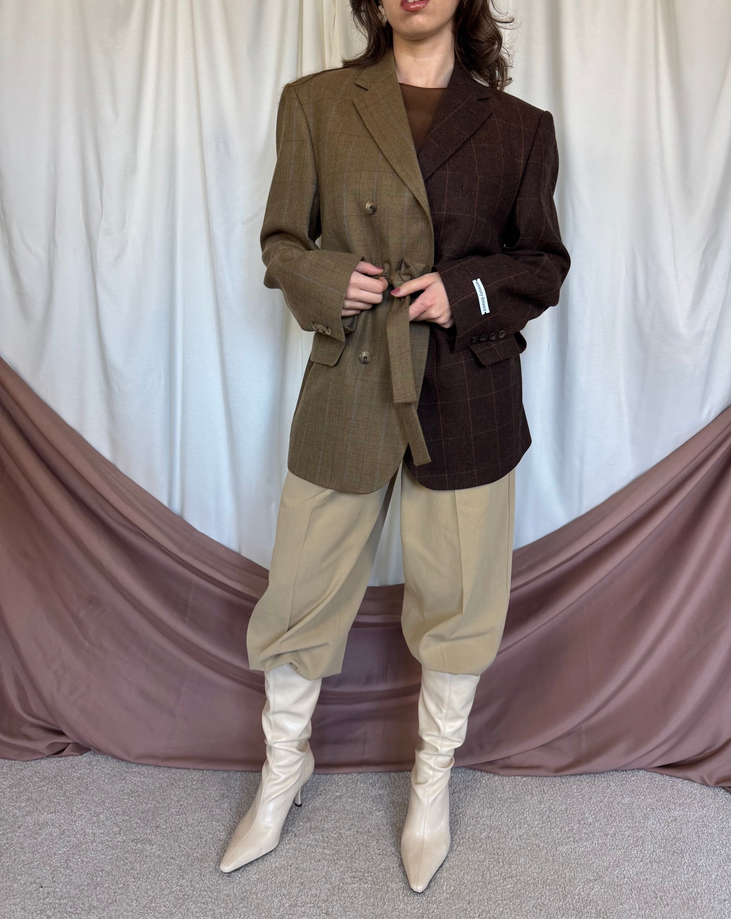 SACOU GROS SEVENTY DREAMS DIN LANA( mărimea M)