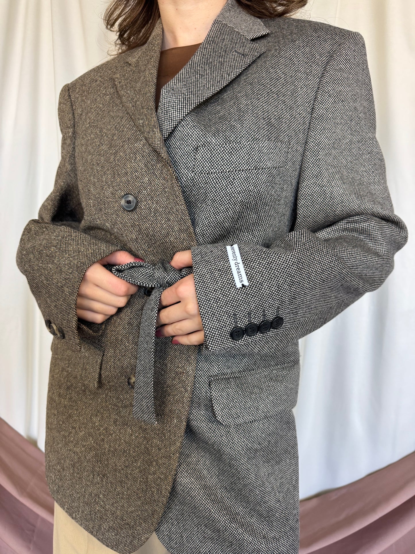 SACOU GROS SEVENTY DREAMS DIN LANA ( marimea M-L)