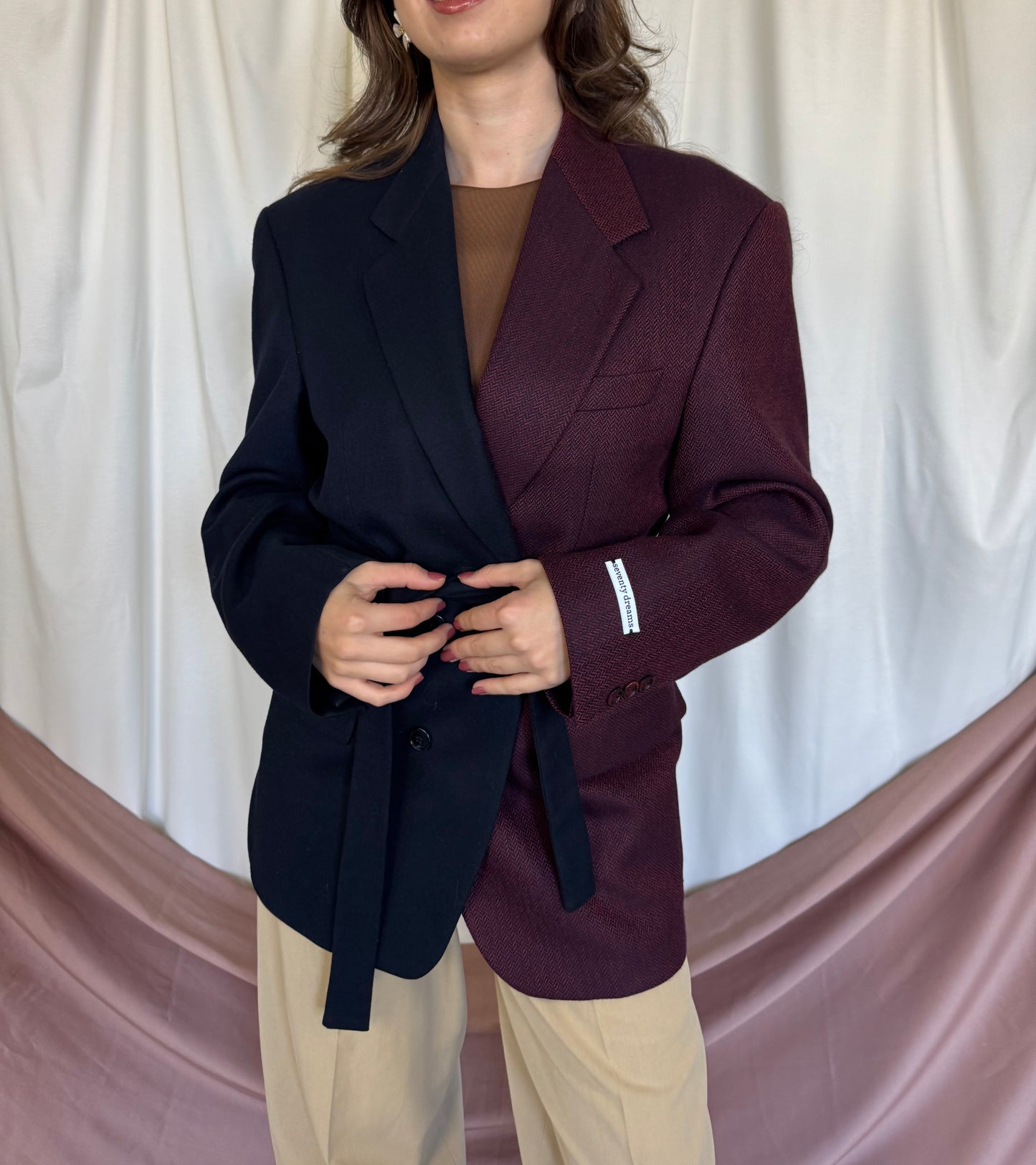 SACOU GROS SEVENTY DREAMS DIN LANA ( marimea S-M)