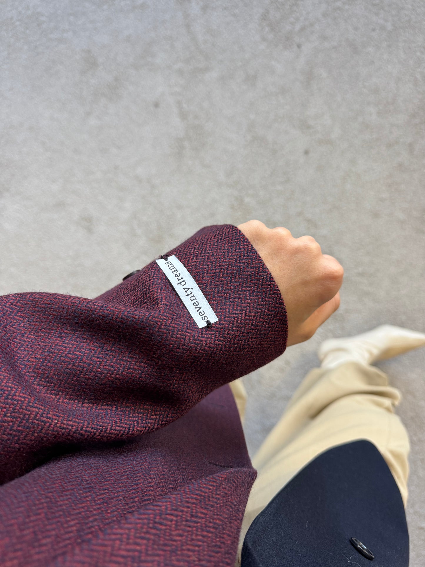 SACOU GROS SEVENTY DREAMS DIN LANA ( marimea S-M)