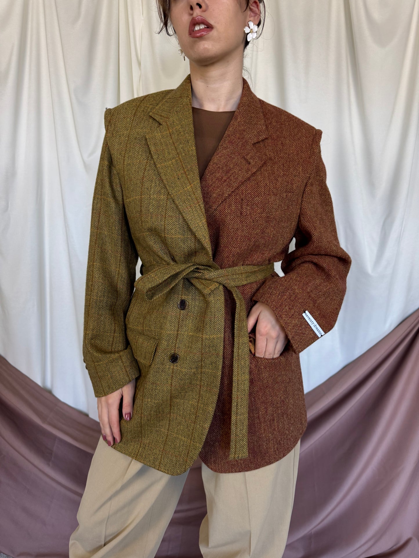 SACOU GROS SEVENTY DREAMS DIN LANA ( marimea L)