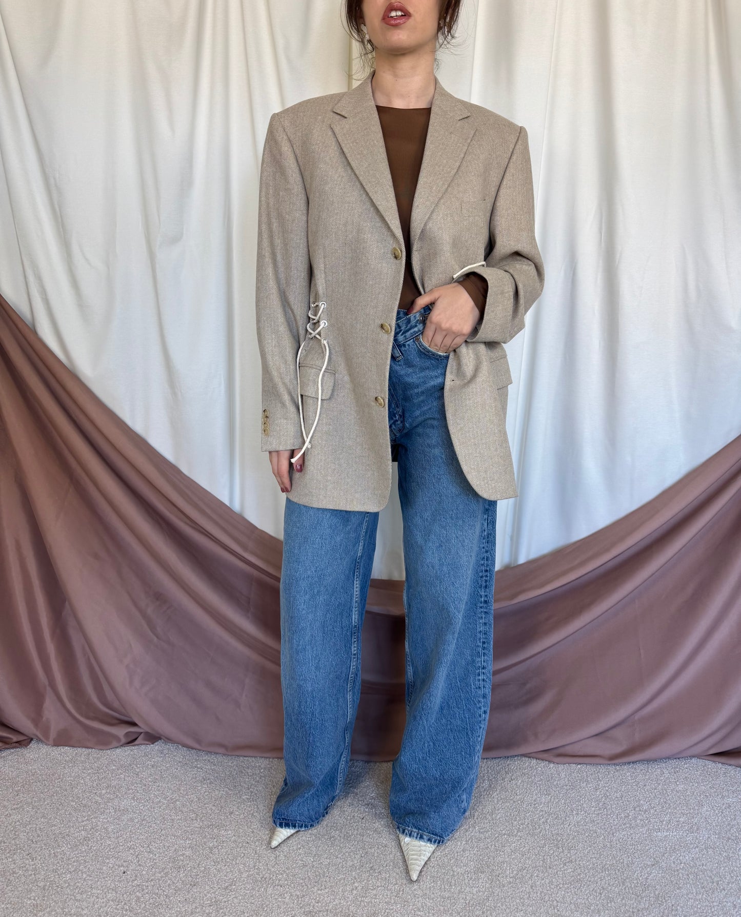 SACOU GROS SEVENTY DREAMS DIN LANA ( marimea M)