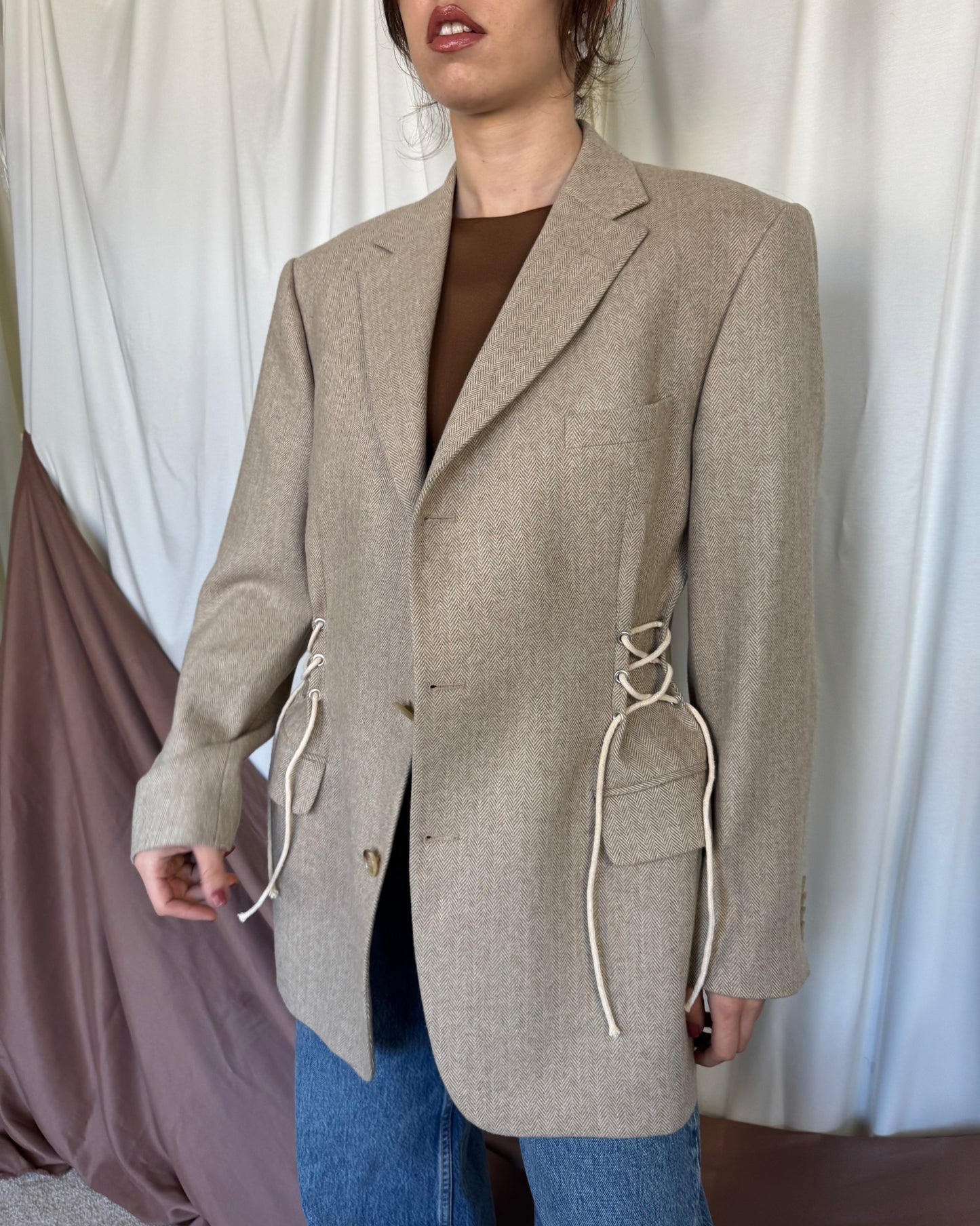 SACOU GROS SEVENTY DREAMS DIN LANA ( marimea M)