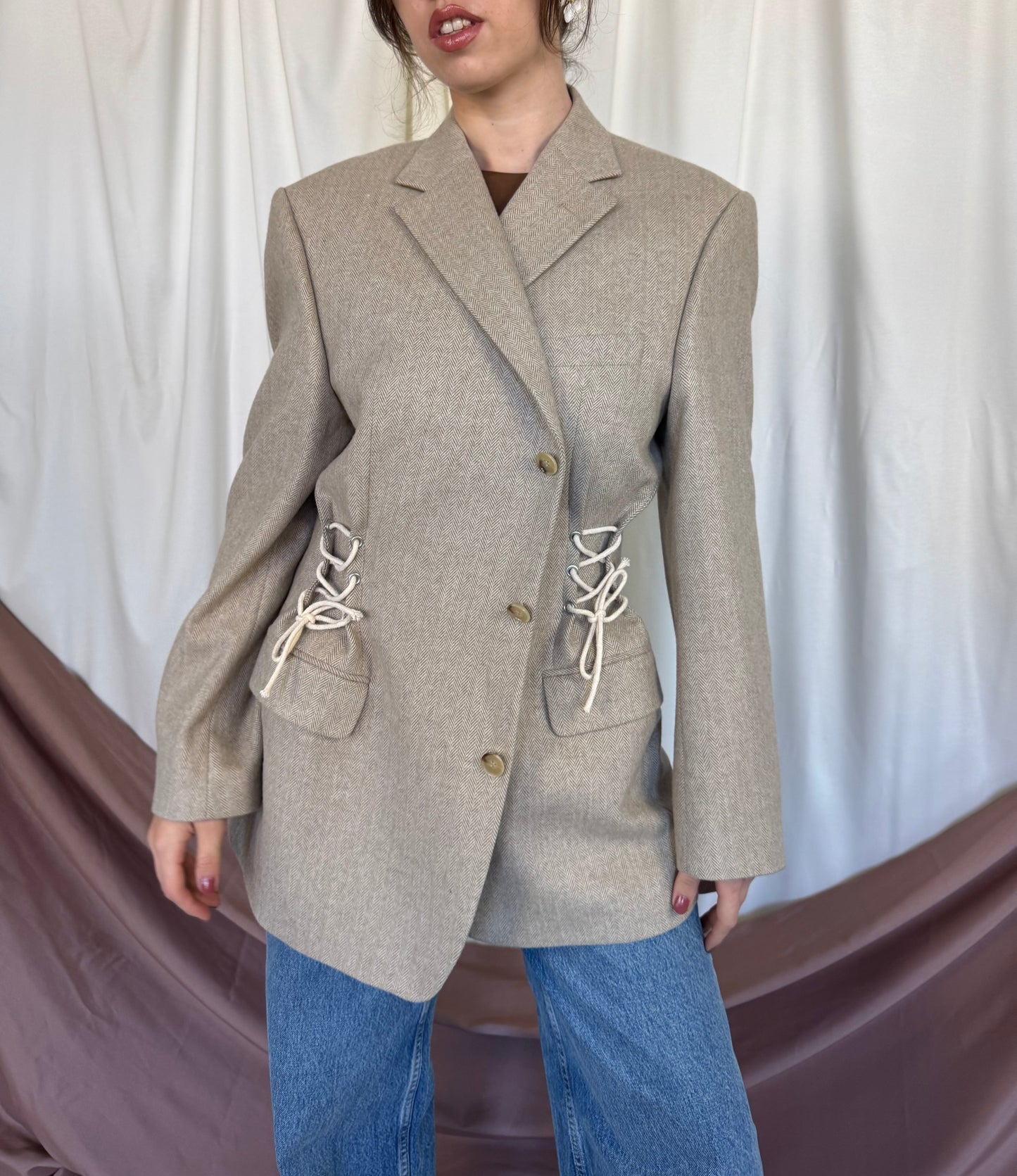 SACOU GROS SEVENTY DREAMS DIN LANA ( marimea M)