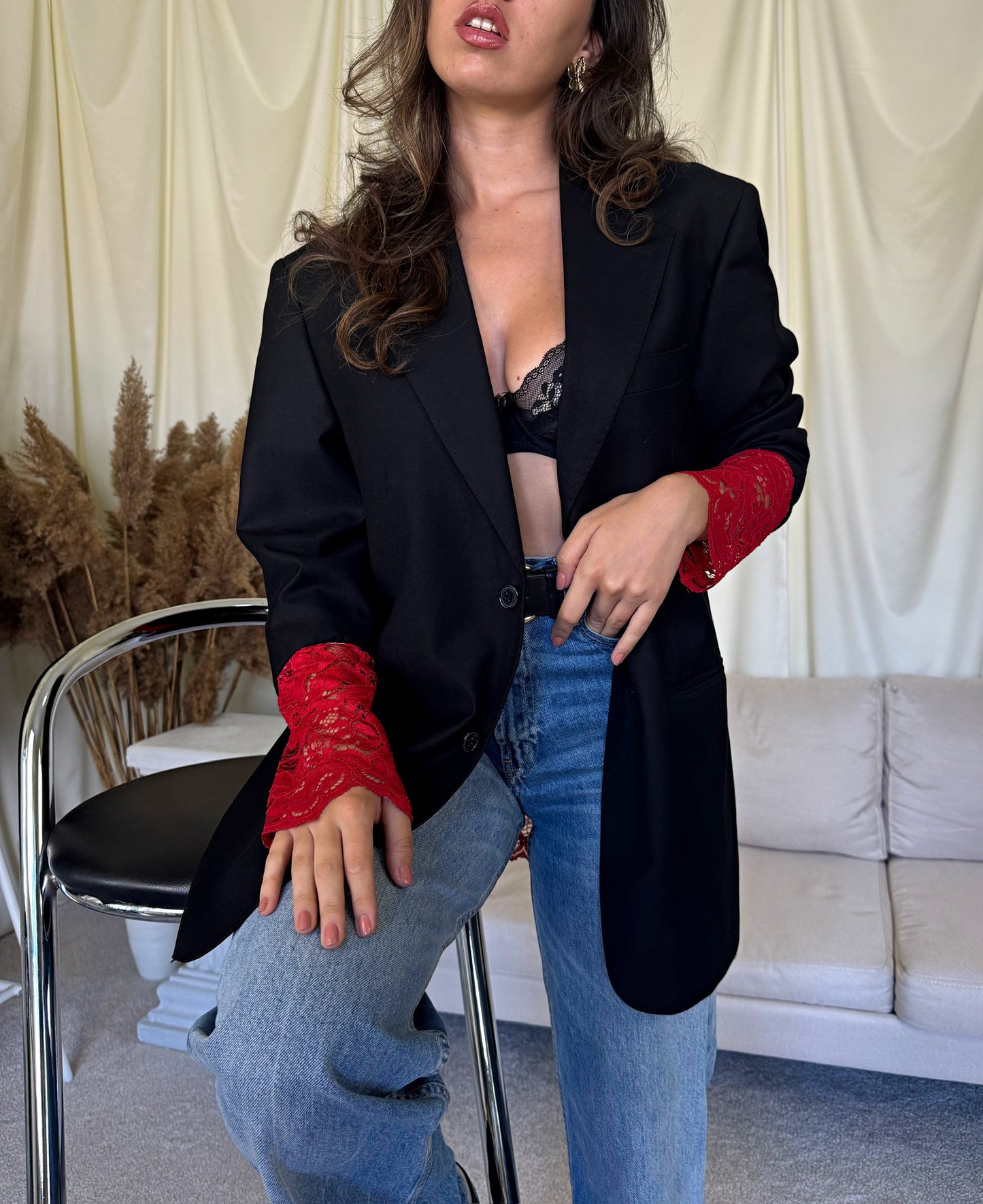 Sacou oversized SEVENTY DREAMS LACE