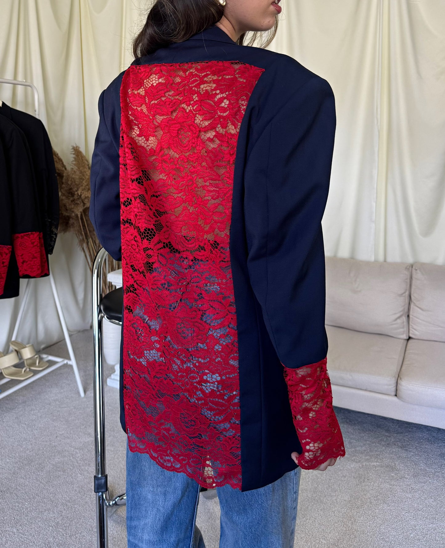 Sacou oversized SEVENTY DREAMS LACE ( o singura bucata)