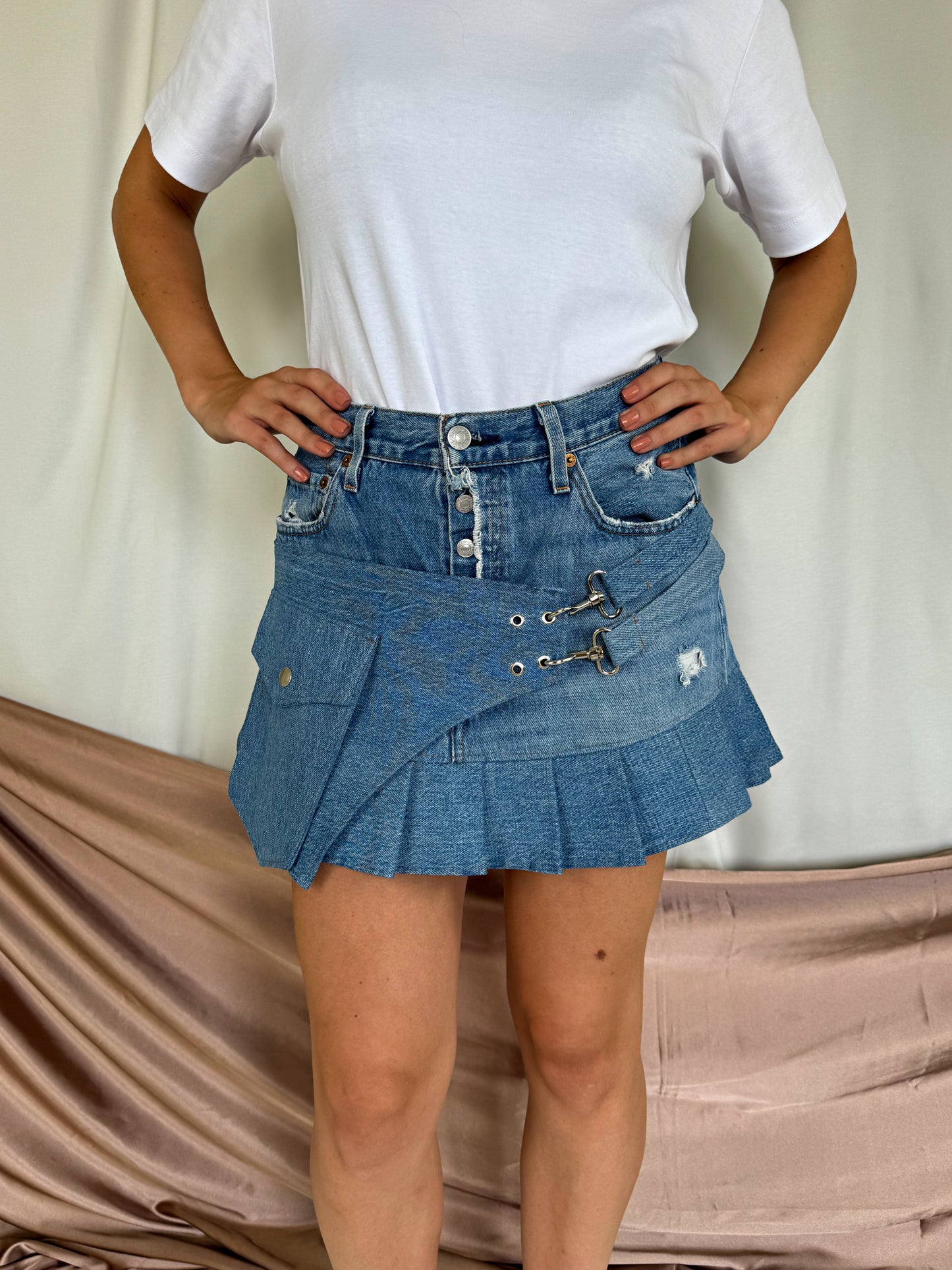 Fusta denim LEVI'S mini ( S/M )