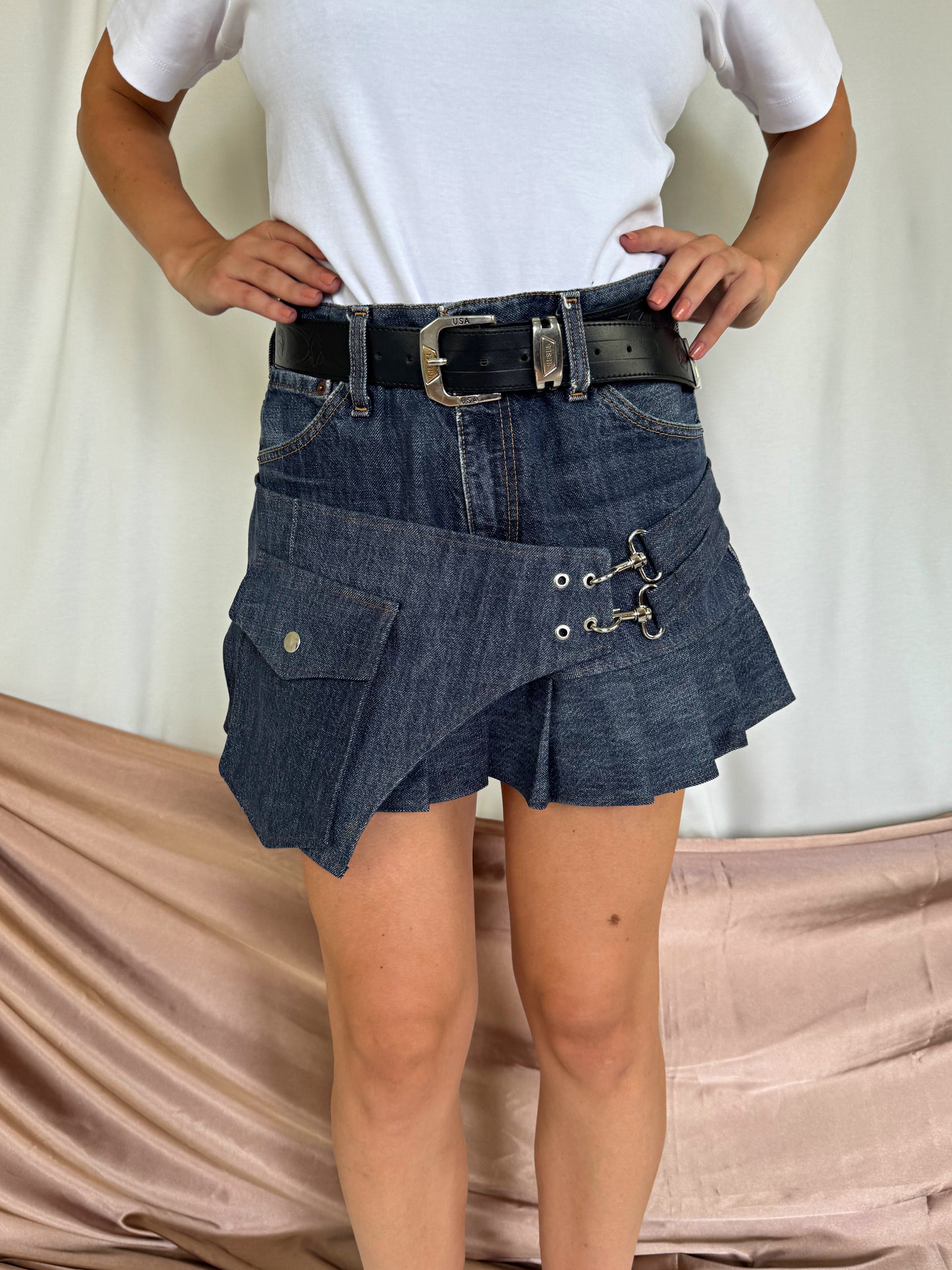 Fusta denim LEVI'S mini ( M )