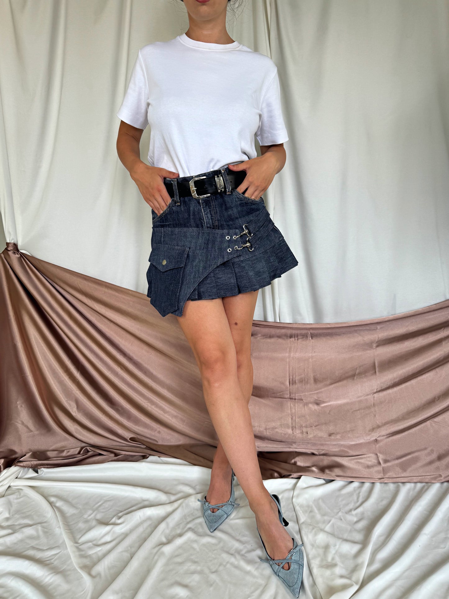 Fusta denim LEVI'S mini ( M )