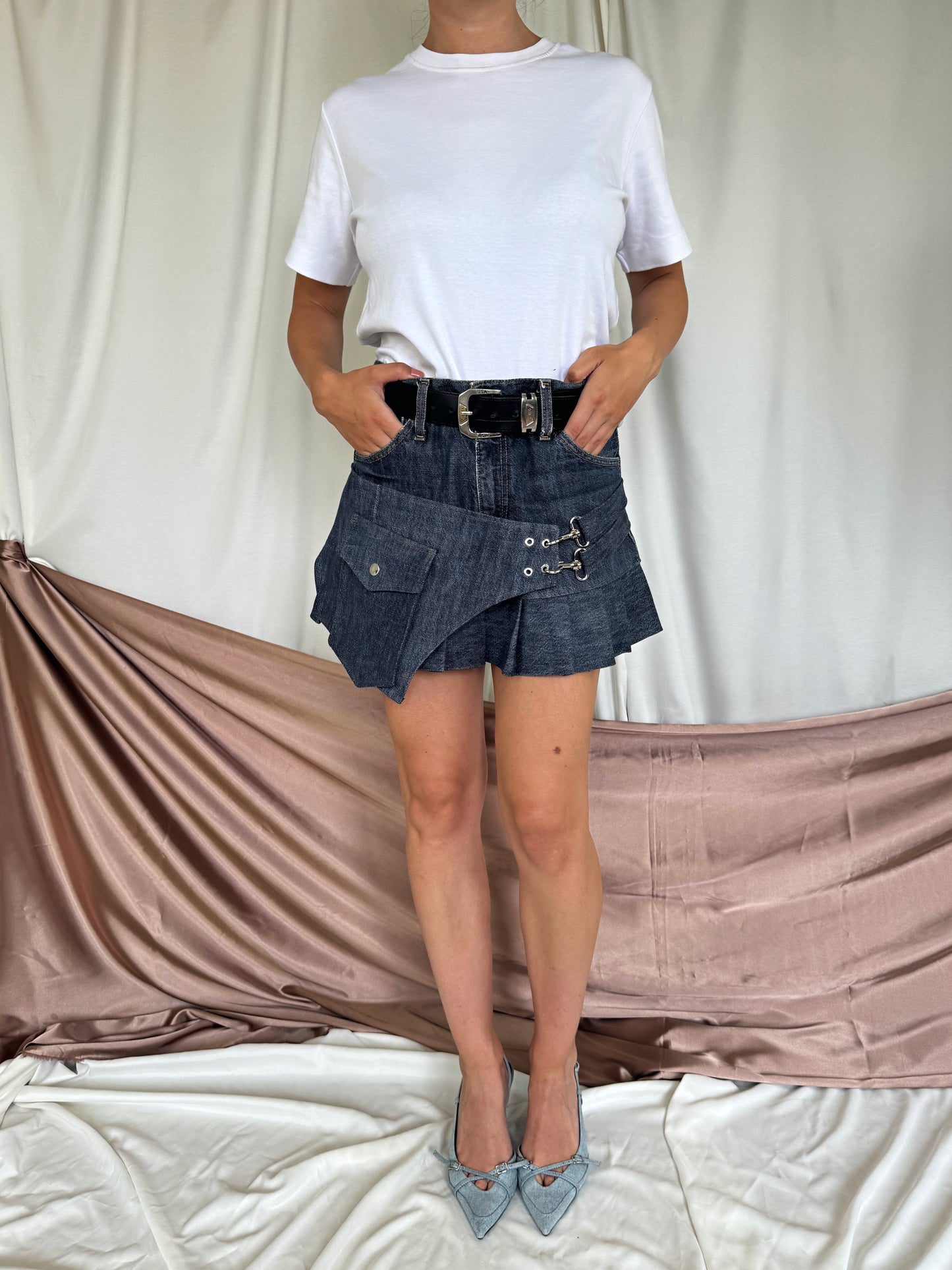 Fusta denim LEVI'S mini ( M )