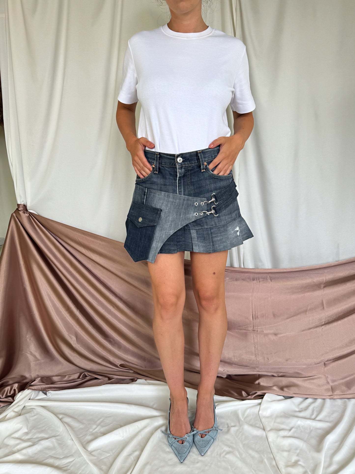 Fusta denim LEVI'S mini ( S/M )