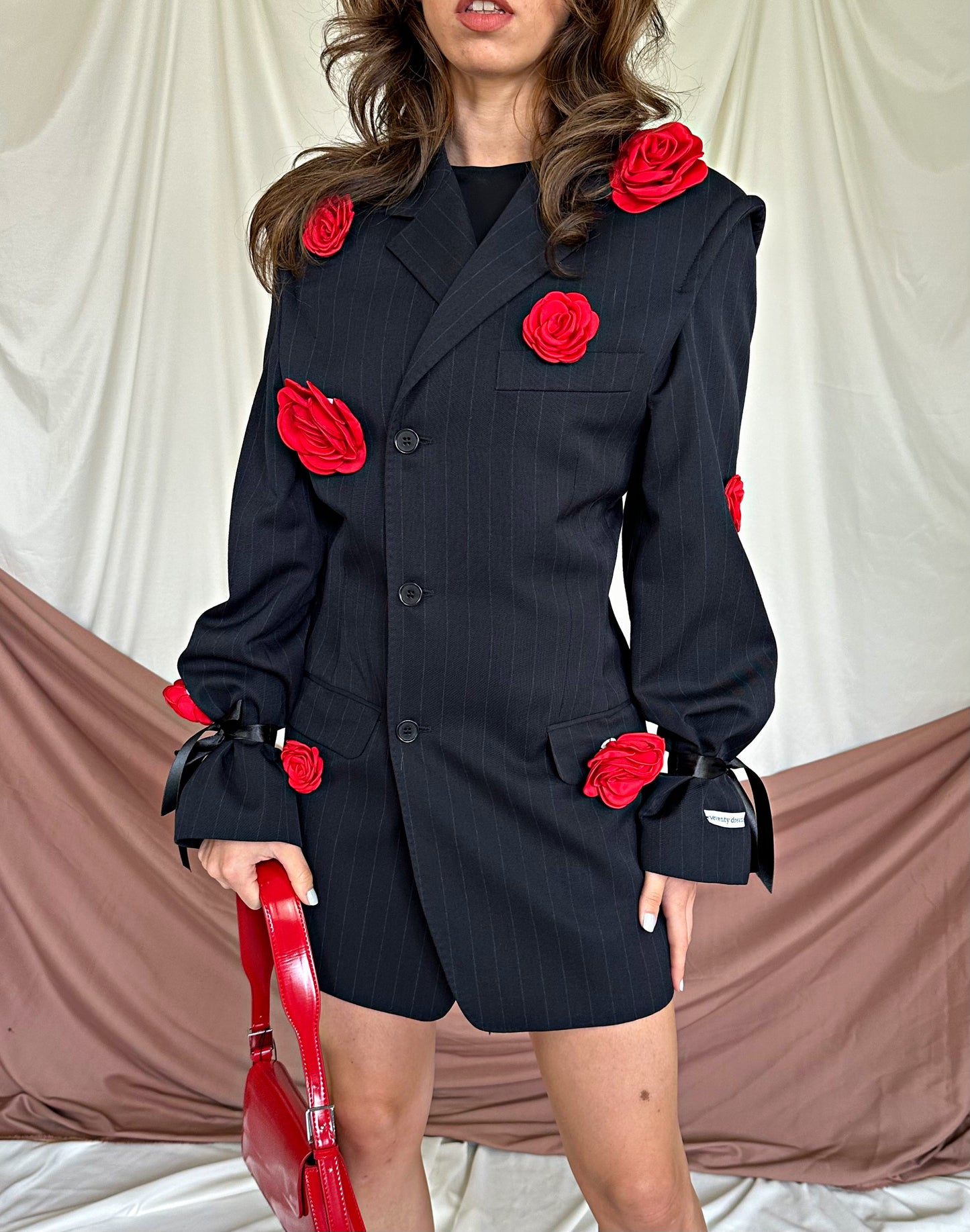 Sacou oversized SEVENTY DREAMS flowers